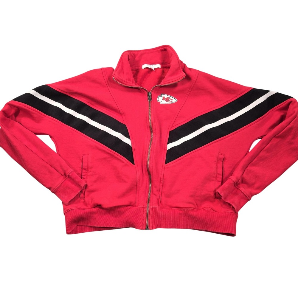 Kansas City Chiefs Jacket Womens Medium Red NFL Football WEAR By Erin Andrews